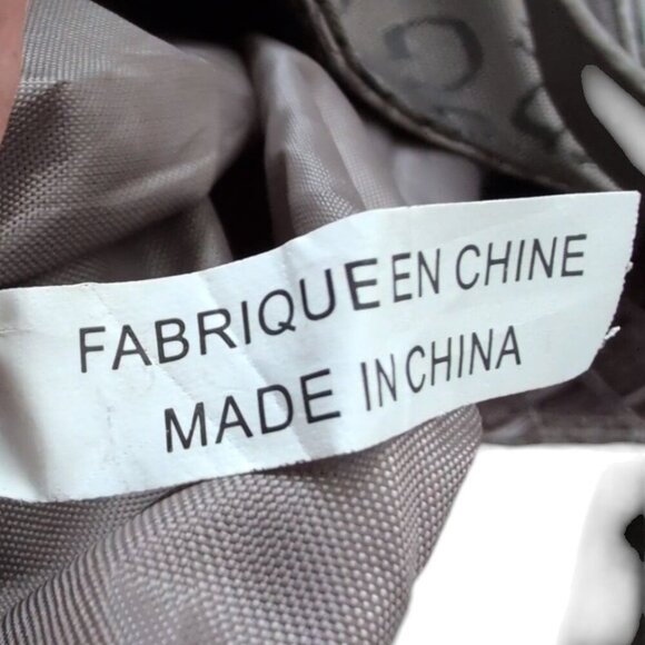 Vintage Gussachi Multi patterned Shoulder Bag in a leather&monogram canvas Purse - Picture 5 of 5